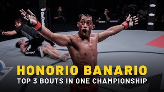 ONE Highlights  Honorio Banarios Top 3 Bouts [upl. by Southworth]