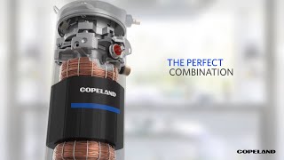 Copeland Scroll TwoStage Compressor – How It Works [upl. by Ayrolg555]