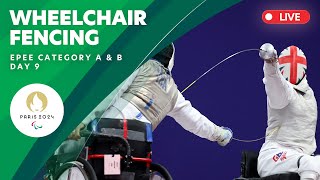 Wheelchair Fencing  Men’s amp Women’s Epee Category A amp B  Day 9 [upl. by Riba]