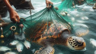 save sea turtles sea turtles saved by fishermen [upl. by Ishmael722]