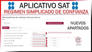 RESICO DESDE EL SAT 2023 NUEVOS APARTADOS [upl. by Nyleahcim]