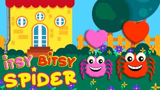 ITSY BITSY SPIDER  Song for Children [upl. by Iaka]