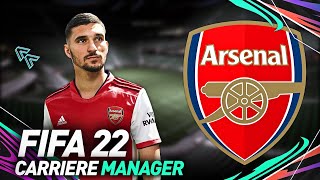 FIFA 22  CARRIÈRE MANAGER ARSENAL  JE SAUVE LES GUNNERS [upl. by Adnilab782]