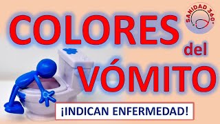 💥 ¿Son PELIGROSOS VÓMITO NEGRO VÓMITO ROJO VÓMITO VERDE VÓMITO AMARILLO y VÓMITO con OLOR FECAL [upl. by Atnoid]