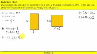 Procenty Zwiększanie i zmniejszanie o dany procent  MatFiz24PL [upl. by Peppard]