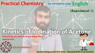 Study of the Kinetics of Iodination of Acetone [upl. by Yerroc966]