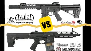 Versus VFC Avalon Premium vs GampG Tr16 SBR308 mk2 [upl. by Kedezihclem]