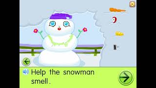 Starfall Make a Snowman ⛄️ [upl. by Euell]