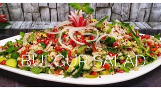 bulgursalat sommersalat Bulgur Salat nach Pakistanischer ArtBulgur SaladKoch mit Sultana [upl. by Oibirot880]