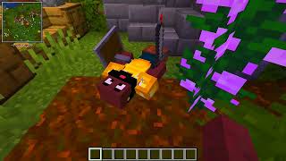 Can I SURVIVE Against Minecraft RAIDERS Find Out Now Part 4  Dad Addicted 2 Minecraft Series [upl. by Old815]