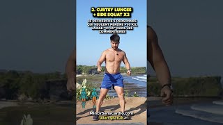 💪 4 Exercices Sans Saut Pour Brûler des Calories Facilement [upl. by Rawdan646]