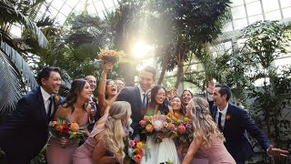 STEPHANIE  DEREK  The Directors Cut  Franklin Park Conservatory Wedding Film [upl. by Funk]