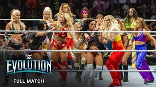 FULL MATCH  20Woman Battle Royal WWE Evolution 2018 [upl. by Spada]