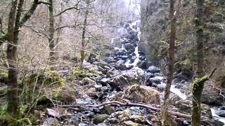 The Lodore Falls Borrowdale Cumbria [upl. by Ahsrop]