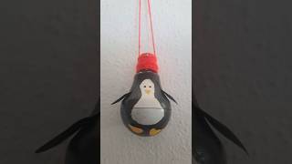 BULB as a Home decor 💡  Penguin at my home 🐧  Subscribe for more ❤️ diy craft shorts [upl. by Philo]