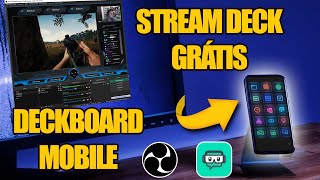 Stream Deck Grátis pelo Celular OBS STUDIO  OBS STREAMLABS [upl. by Rehtaef]