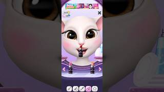 My Talking Angela makeup funny angelamakeup mobileapp [upl. by Palermo]