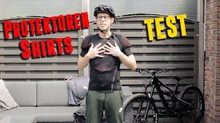 MTB Protektor Shirt Test  Leatt 3DF IXS Carve TSG Tahoe Pro  leichte Enduro Protektorjacke [upl. by Esnahc562]