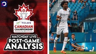 POSTGAME ANALYSIS CF Montréal vs Forge FC  2024 TELUS CanChamp [upl. by Nimref]