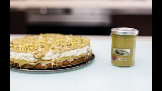 Torta semifreddo al pistacchio con crema Pistì [upl. by Egief]