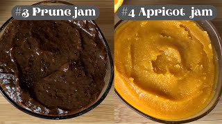 How to Make Delicious Dried Prune and Dried Apricot Jams RefinedSugar FREE [upl. by Alrak]