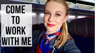 A Day in the Life of a Flight Attendant [upl. by Jameson]