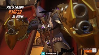 BEST REAPER IN THE WORLD IS BACK  SPIRIT  POTG INSANE REAPER GAMEPLAY OVERWATCH 2 [upl. by Enneles]