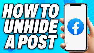 How to Unhide a Post on Facebook 2024  Easy Fix [upl. by Delmore]