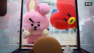 방탄21 BT21 Airport Journey  Chimmy Tata Cooky [upl. by Mira754]