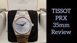 TISSOT PRX 35mm Review [upl. by Ardnuaek189]