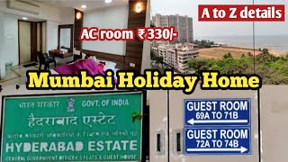 Mumbai Hostel Hyderabad Estate Nepean sea road  mumbai guest house holiday home central government [upl. by Windham939]