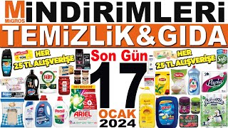 MİGROS 25 LİRA VE ÜZERİ ALIŞVERİŞ İNDİRİMLERİ  MİGROS BU HAFTA GIDA İNDİRİMLERİ  MİGROSKOP OCAK [upl. by Lehsar]