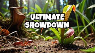 Ultimate Showdown Carnivorous Plants Vs Ant Nest [upl. by Newra]