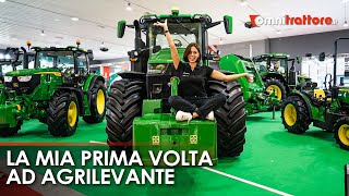 Agrilevante 2023 con Giulia Tonello trattori e mezzi agricoli sul mare 🌊 [upl. by Hras]