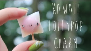 Kawaii Lollypop Charm Tutorial EASY [upl. by Benedic799]