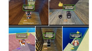 New Update 133 How to find all 15 New Dogs in Find the Dogs  Roblox [upl. by Aneel]