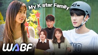 Korean Influencer React to My Kstar Family Ep16 Highlight✨  𝕎𝔸𝔹𝔽 [upl. by Wolfson]