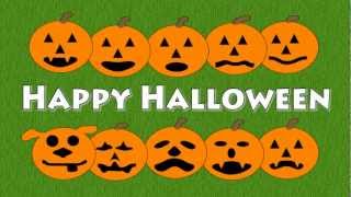 Vids4kidstv  Halloween Special  10 Pumpkins [upl. by Ivett]