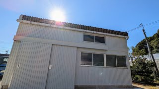 一級建築士（有）彦坂鉄工所 「倉庫扉」完成 最初〜最後まで「扉」作りから「扉つけ」までを短く編集しました ❹ [upl. by Heron]