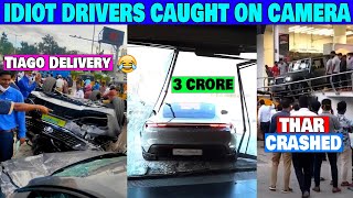 New Car ACCIDENTCrash in Showroom  Car Delivery Gone WRONG Funny in Hindi  MSB FACTS [upl. by Assylem910]