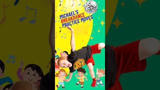 MICHAELS BREAKDANCE PRACTICE MOVES breakdance movies [upl. by Naillil596]