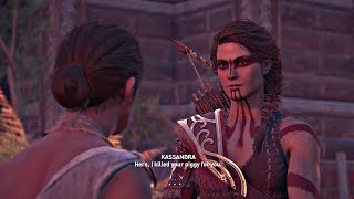 Assassins Creed Odyssey  Meeting Daphnae amp Kalydonian Boar Boss Fight  Legendary Reward PS4 Pro [upl. by Lauri]