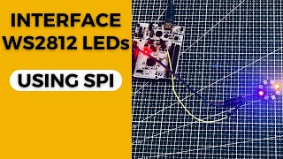 Interface WS2812 LEDs with STM32  SPI 8bit [upl. by Karalee492]