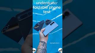 quotTop 4 Foldables – Z Flip 6 OnePlus Open Pixel Fold Z Fold 6 Water Testquot Shorts TechShorts [upl. by Leaw]