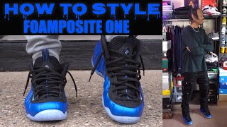 How To Lace Nike Air Foamposite One BEST 4 WAYS [upl. by Ettevad]