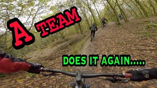 Philips park mountain bike A Team saves the day 🤙mtbfun [upl. by Lamori]