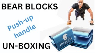 Bear block pushup bars  UNBOXING [upl. by Proudlove]