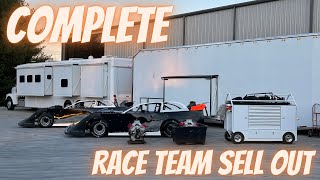 2025 Dirt Late Model Complete TEAM SELLOUT EVERYTHING GOES Super C Motorhome 5 Slides [upl. by Ytrebil]