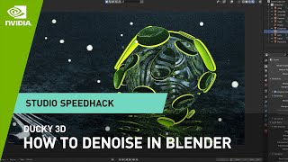 Beginner Tutorial How to Use Optix Accelerated Denoising in Blender w Ducky 3D [upl. by Atirys]