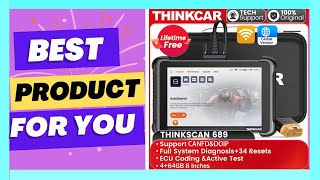 THINKCAR THINKSCAN 689 OBD2 Scanner CAN FDDOIP [upl. by Kristyn]